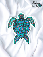 Turtle Vinyl Sticker - Matte Textured