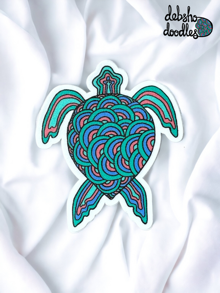 Turtle Vinyl Sticker - Matte Textured