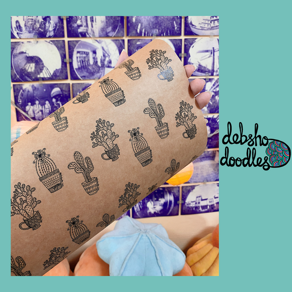 Cactus Trio (Kraft Paper)