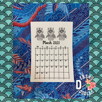 2021 Calendar
