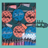 Customisable Acrylic Keychain (order of less than 10 pcs)