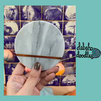 Personalised Marble Coaster