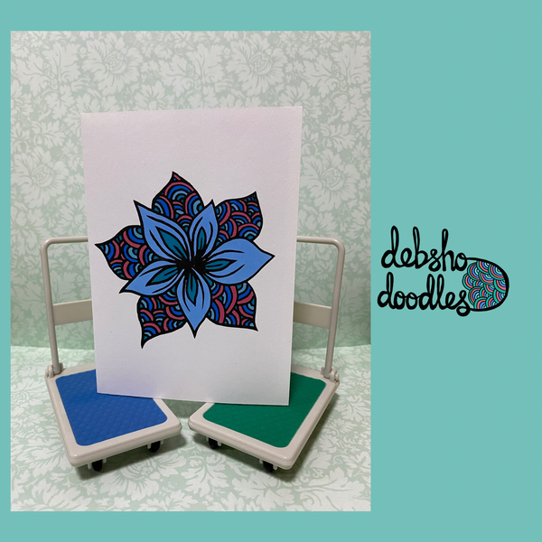 Mini Flower (coloured)