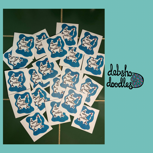 Mini Gift Cards - Christmas