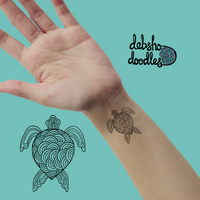 Turtle Tattoo Sticker