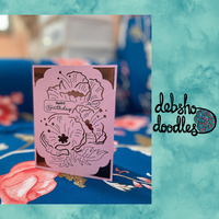 Quirky Greeting Card: Happy Birthday Flowers