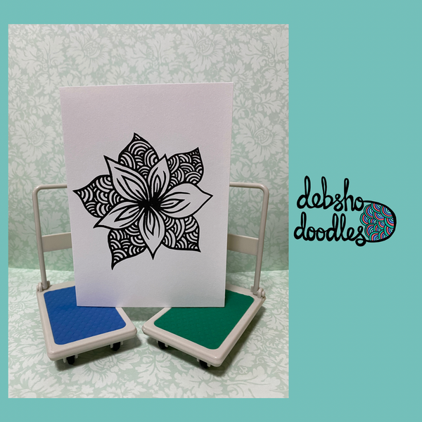 Mini Flower (monochrome)